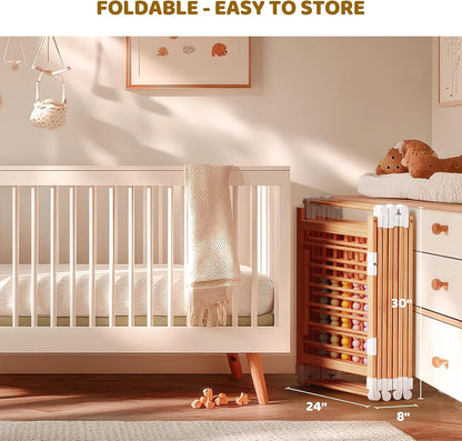 Pine Wood Baby Playpen