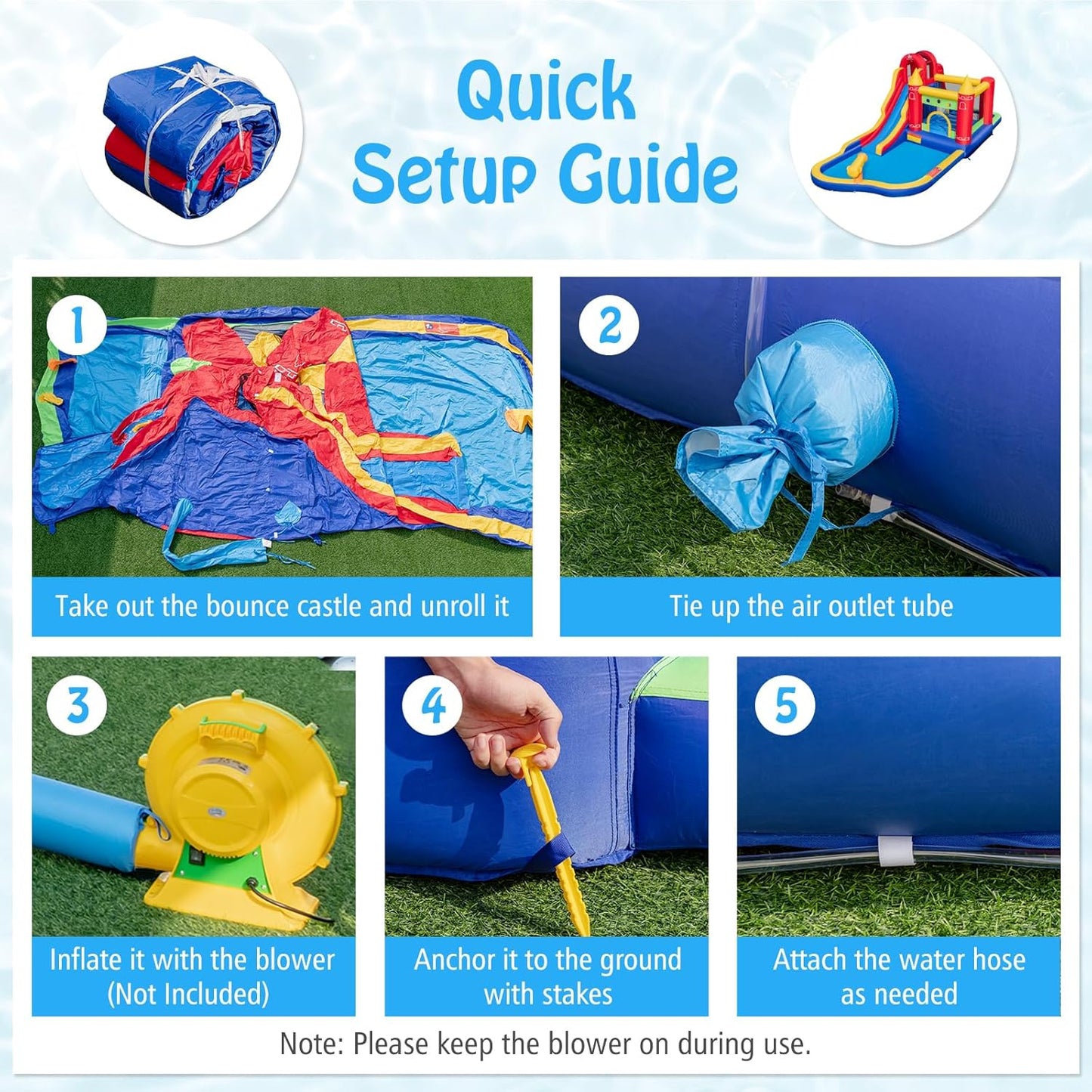 Inflatable Water Slide